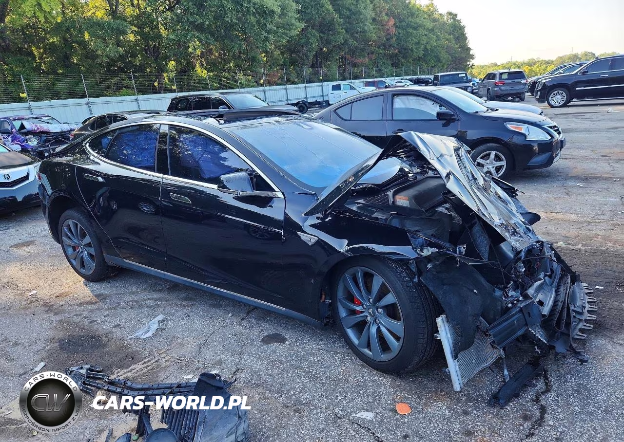 2015 Tesla Model S P85D VIN:5YJSA1H42FF087056 - 4