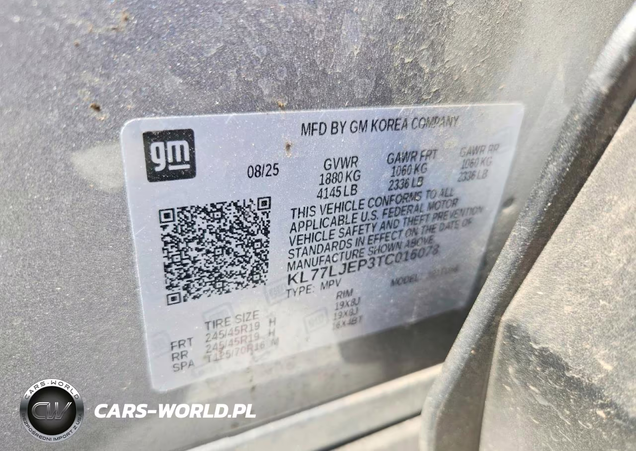 2026 Chevrolet Trax 2Rs VIN:KL77LJEP3TC016078 - 12