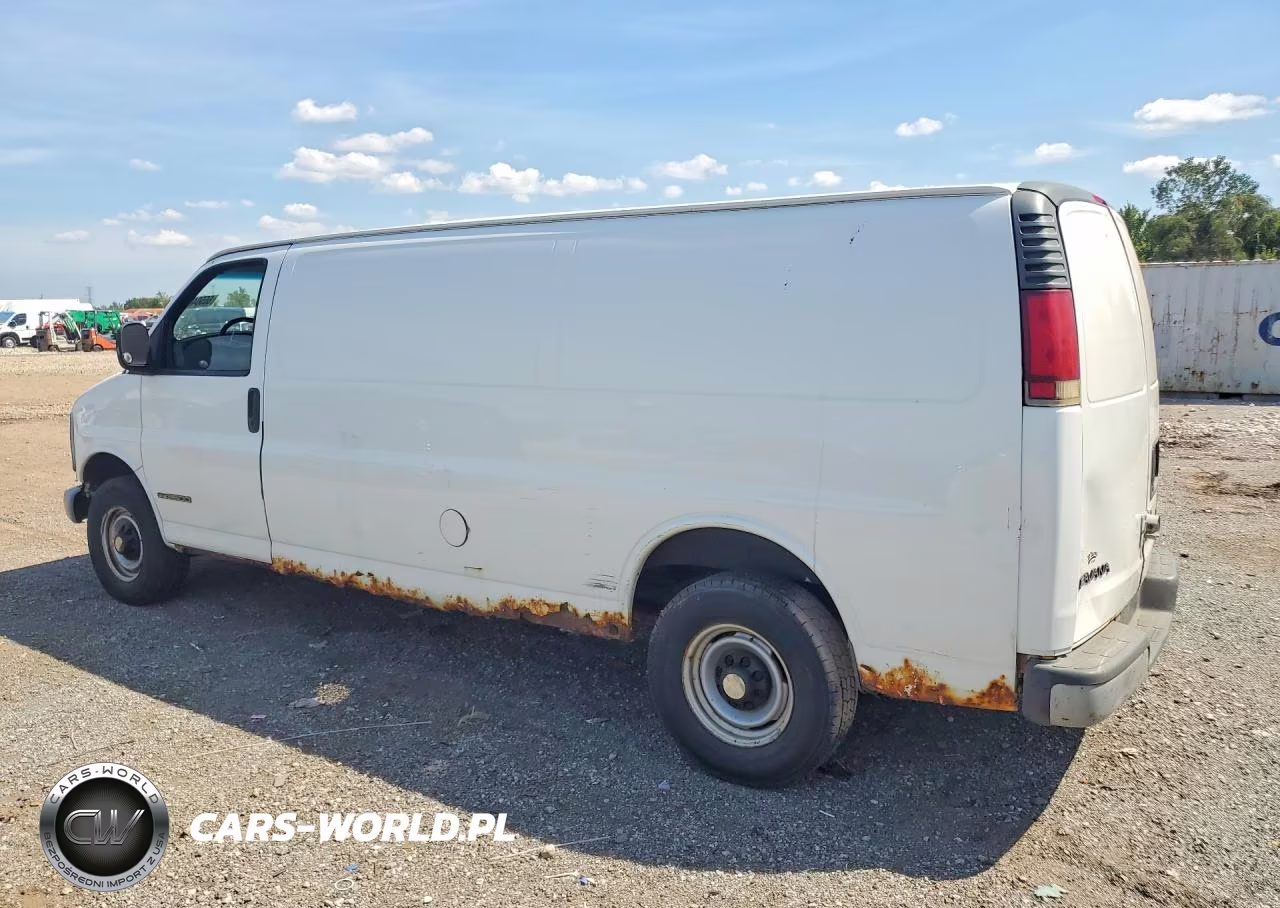 2001 GMC Savana G3500 VIN:1GTHG39R611100875 - 2