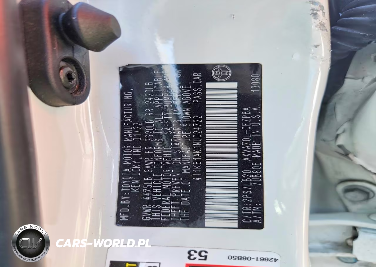 2022 Toyota Camry Xse VIN:4T1K61AK1NU024722 - 12