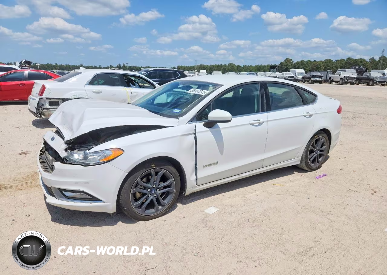 2018 Ford Fusion Se Hybrid VIN:3FA6P0LU6JR132367 - 1