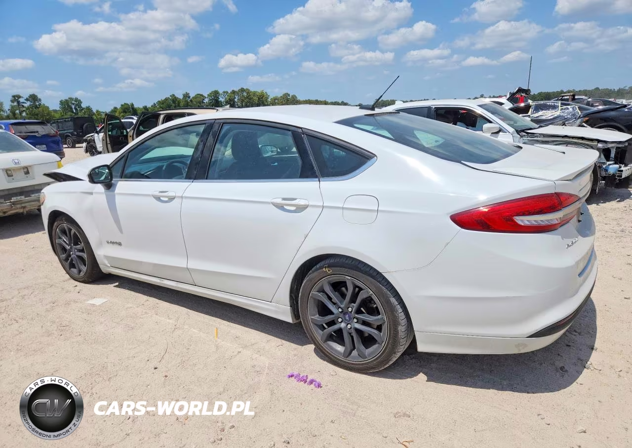 2018 Ford Fusion Se Hybrid VIN:3FA6P0LU6JR132367 - 2