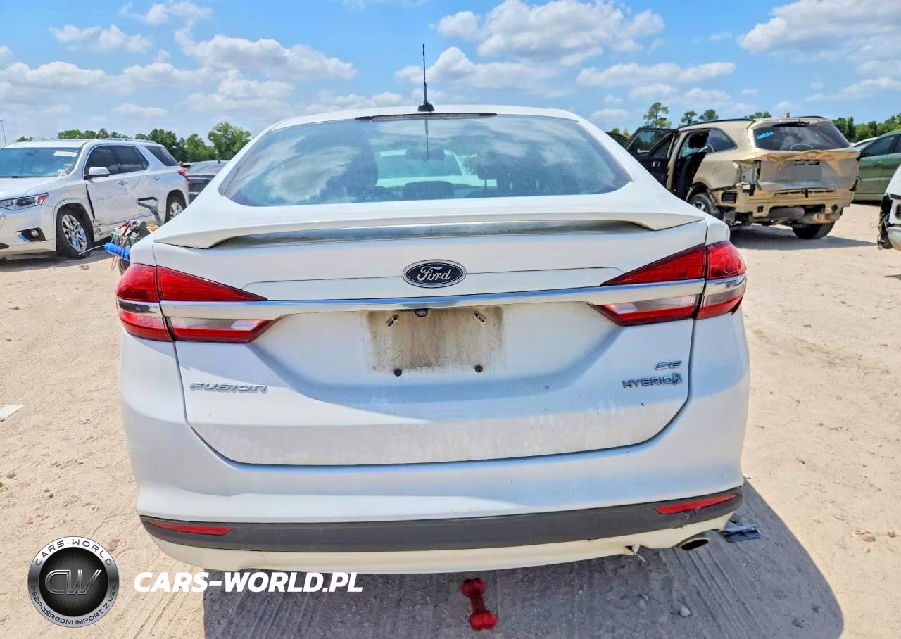 2018 Ford Fusion Se Hybrid VIN:3FA6P0LU6JR132367 - 6
