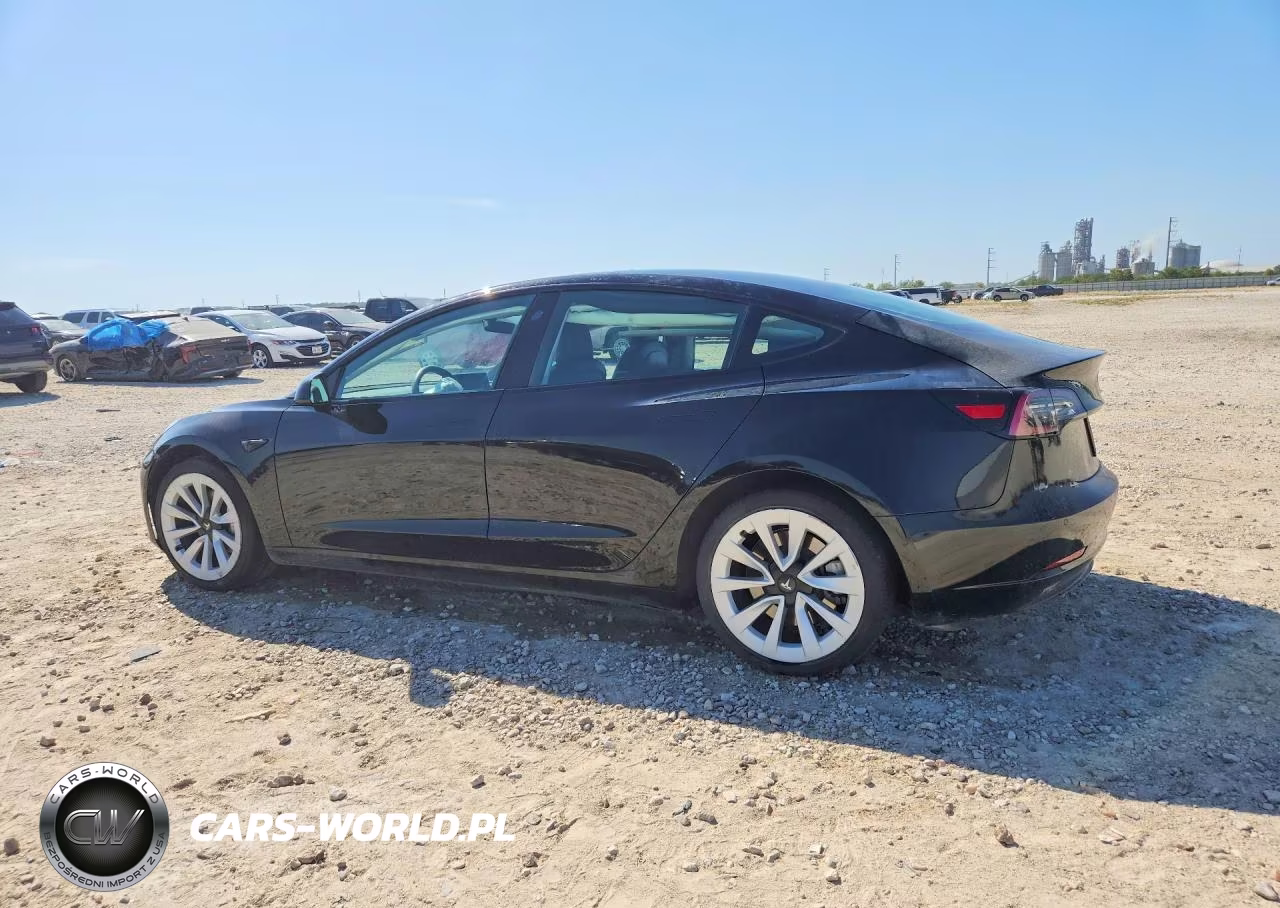 2022 Tesla Model 3 VIN:5YJ3E1EA8NF372443 - 2