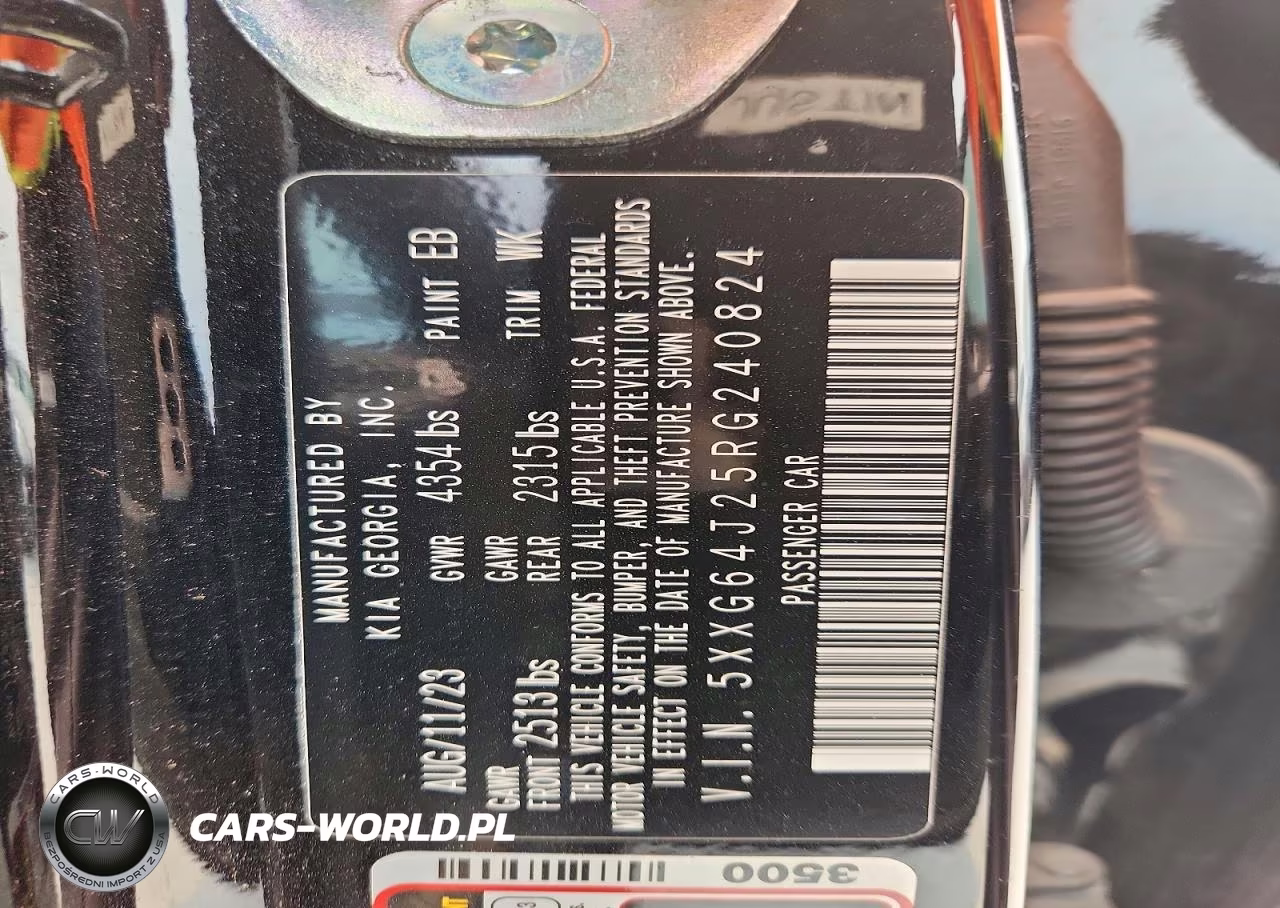 2024 Kia K5 Gt Line VIN:5XXG64J25RG240824 - 12