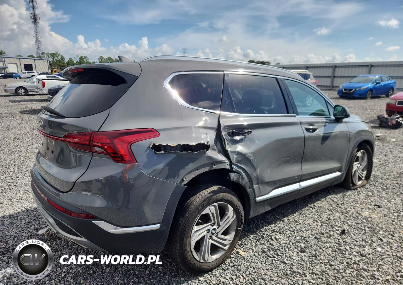 2021 Hyundai Santa Fe Sel VIN:5NMS24AJ8MH330542 - 3