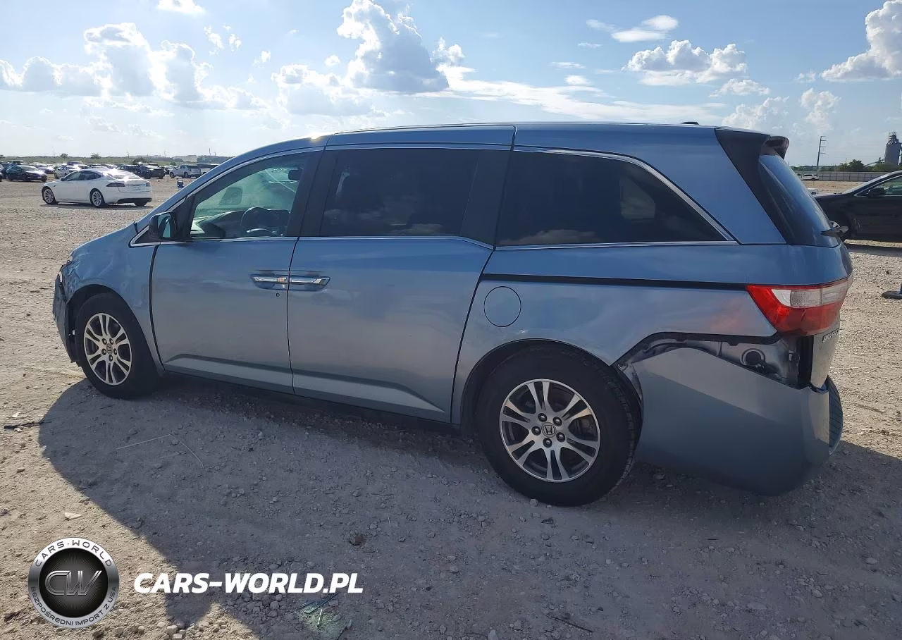 2011 Honda Odyssey Exl VIN:5FNRL5H6XBB013606 - 2