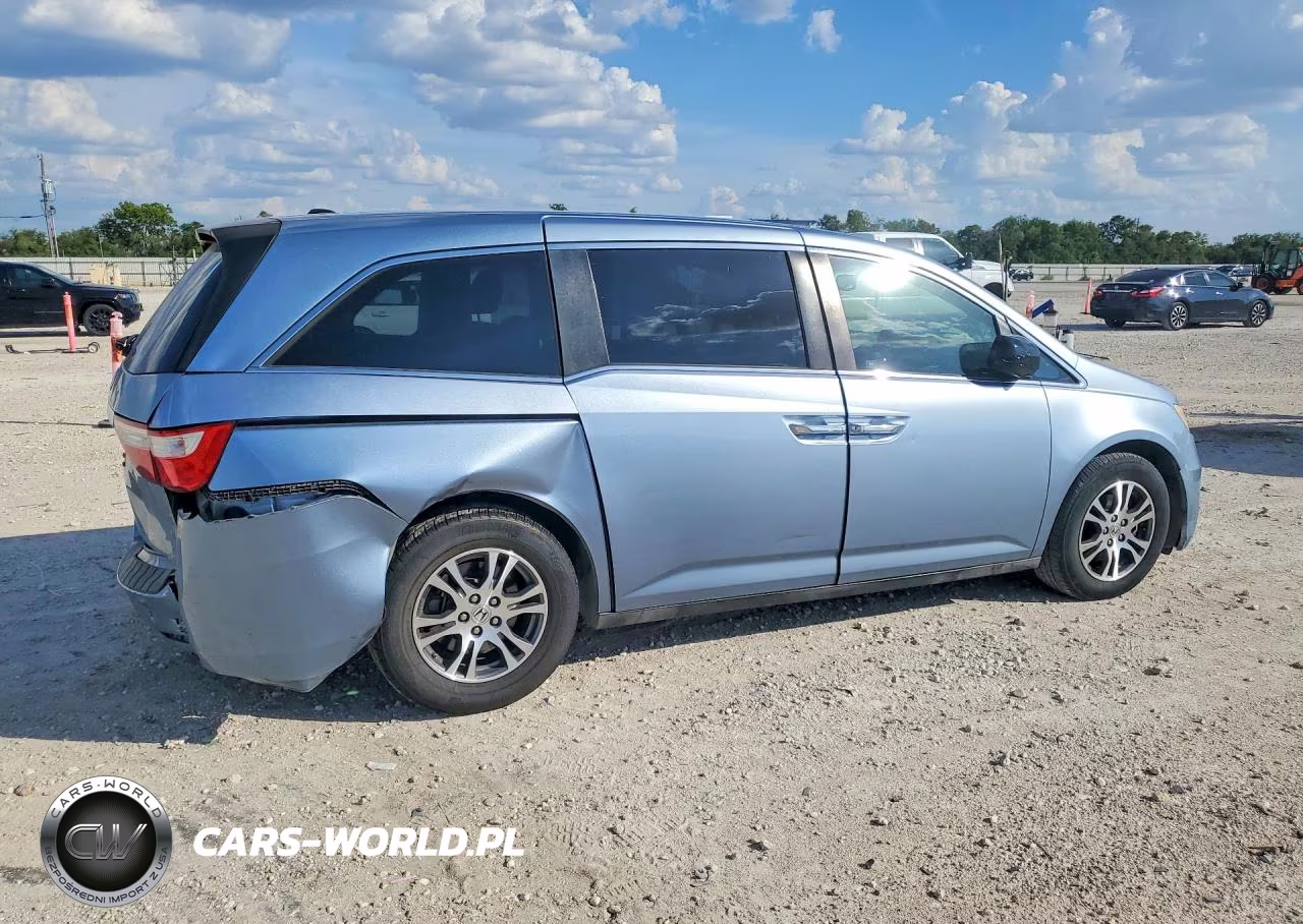 2011 Honda Odyssey Exl VIN:5FNRL5H6XBB013606 - 3