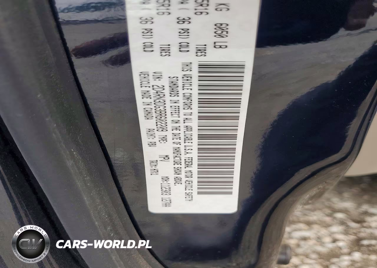 2011 Dodge Grand Caravan Mainstreet VIN:2D4RN3DG3BR602209 - 13