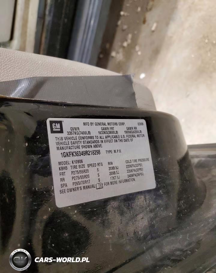 2009 GMC Yukon Xl K1500 Slt VIN:1GKFK36349R218298 - 14
