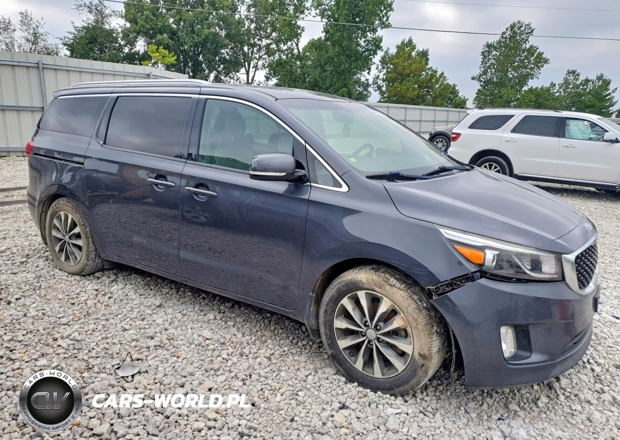 2016 Kia Sedona Sx VIN:KNDMC5C16G6171501 - 4