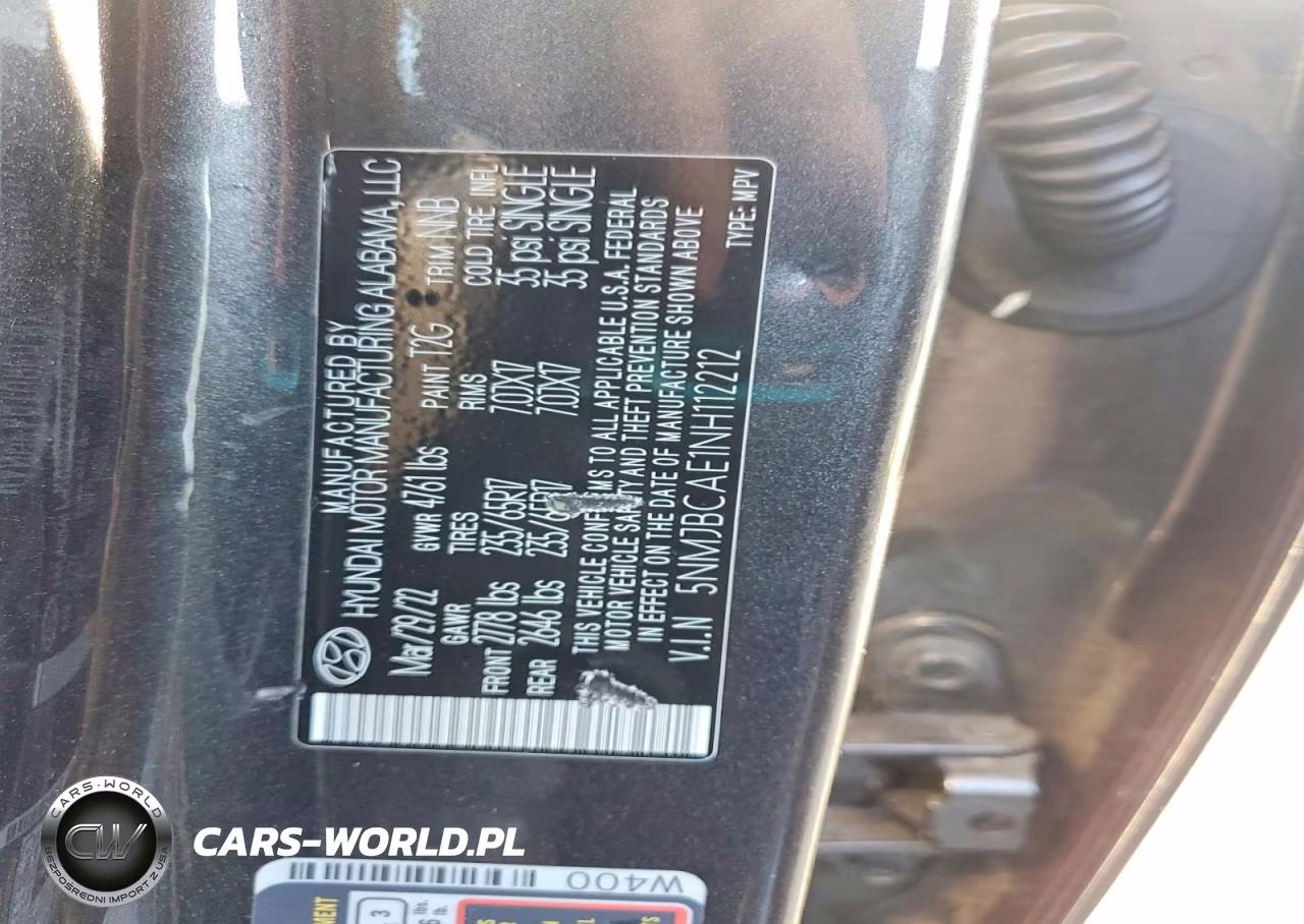 2022 Hyundai Tucson Sel VIN:5NMJBCAE1NH112212 - 13