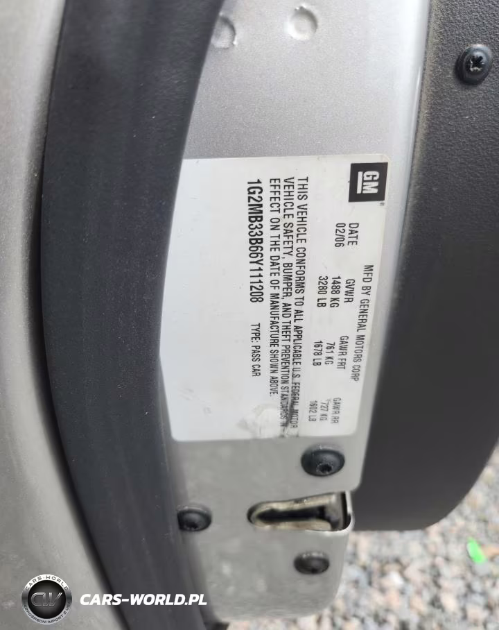 2006 Pontiac Solstice VIN:1G2MB33B66Y111208 - 12