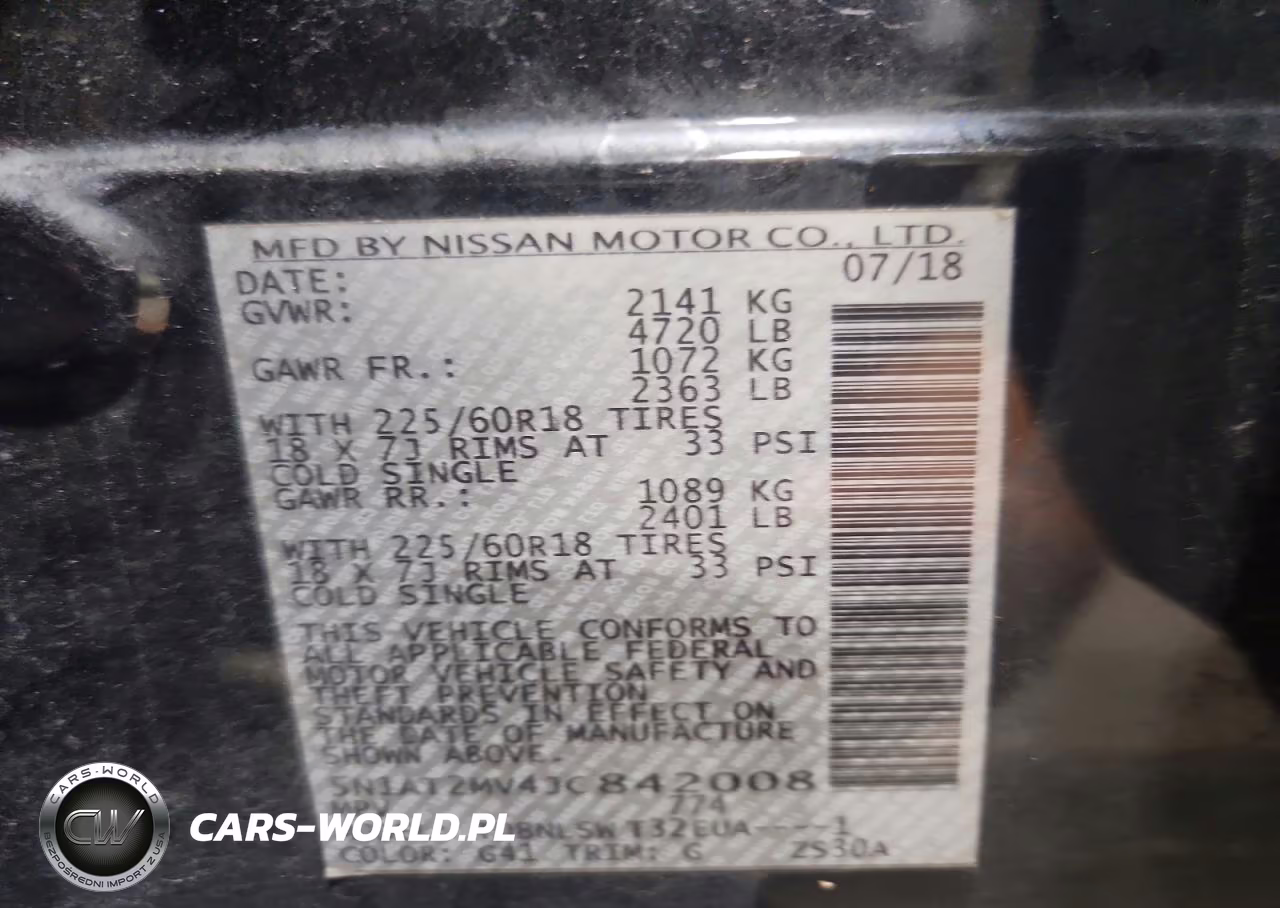 2018 Nissan Rogue Sl VIN:5N1AT2MV4JC842008 - 13