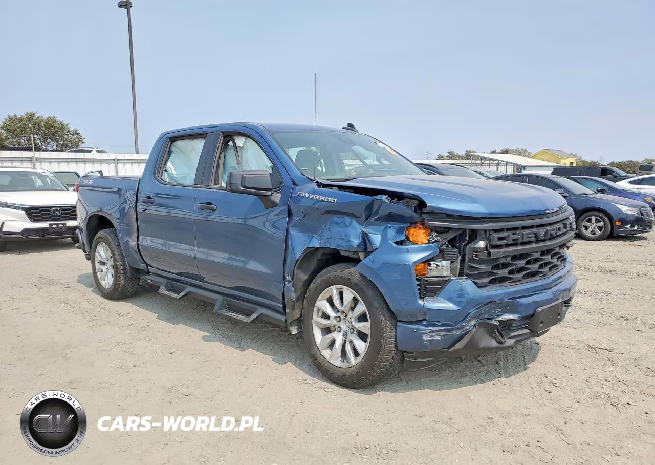 2024 Chevrolet Silverado K1500 Custom VIN:1GCPDBEKXRZ196627 - 4