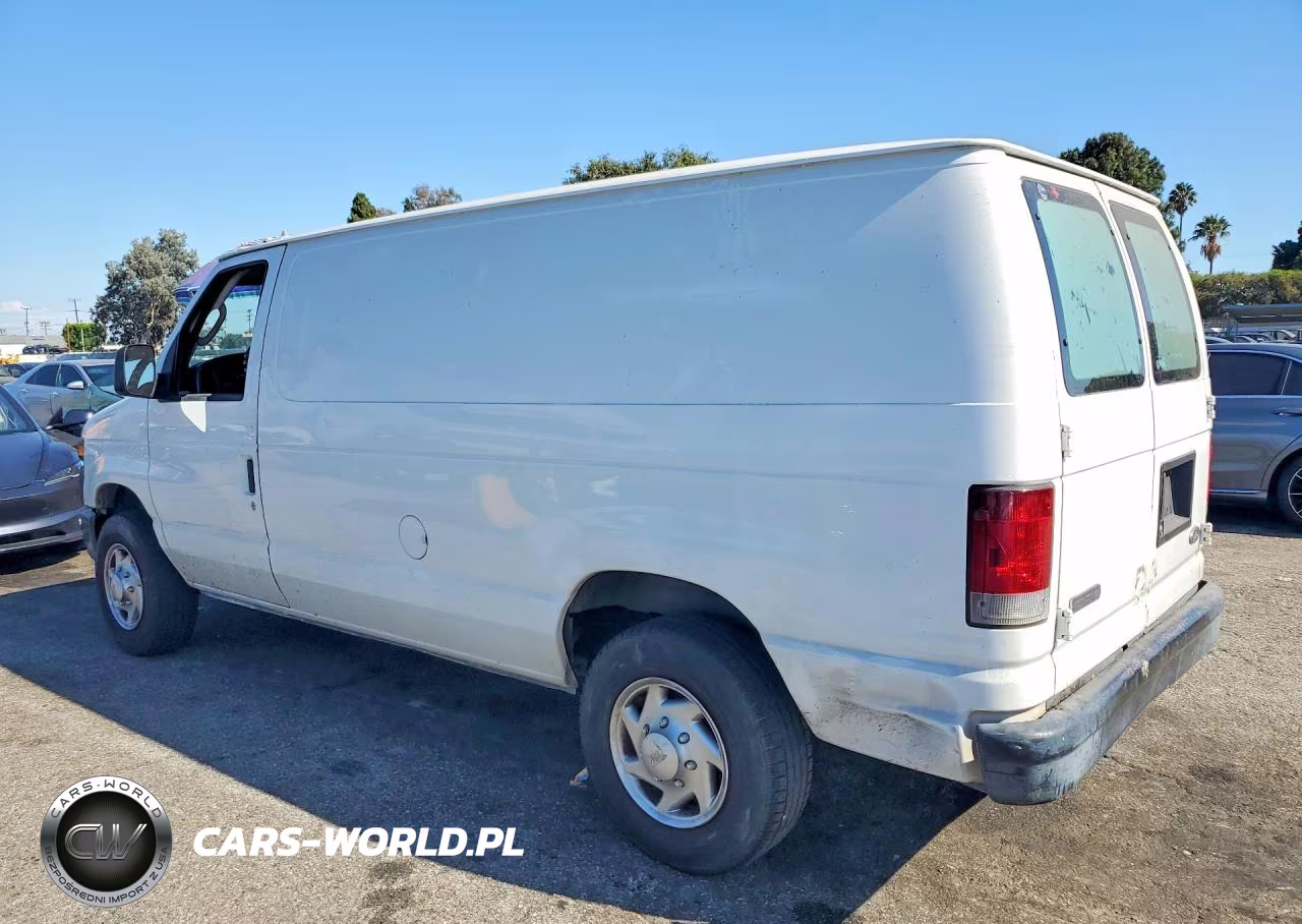 2008 Ford E150 Delivery Van VIN:1FTNE14WX8DA61212 - 2