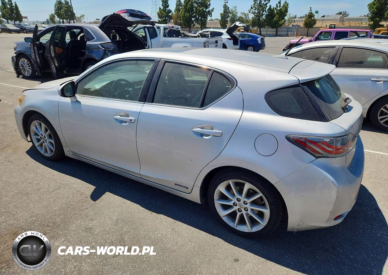 2013 Lexus Ct 200 VIN:JTHKD5BH2D2138015 - 2