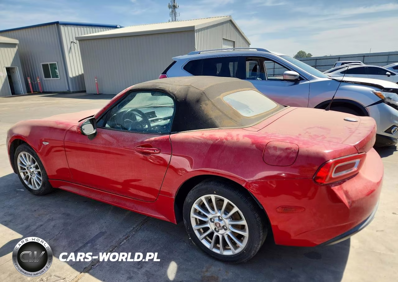 2017 Fiat 124 Spider Classica VIN:JC1NFAEK9H0127889 - 2