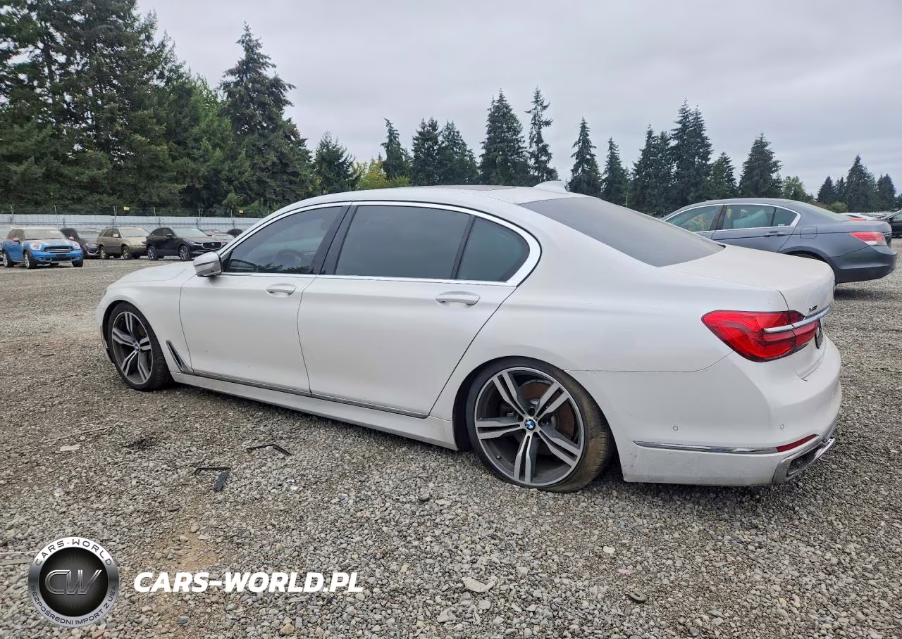 2016 BMW 750 Xi VIN:WBA7F2C52GG420504 - 2