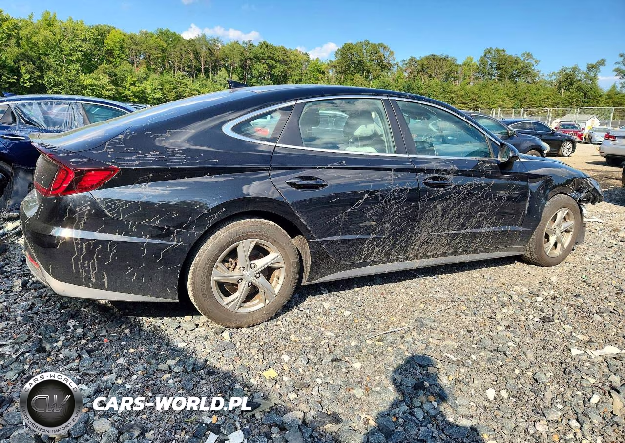 2021 Hyundai Sonata Se VIN:5NPEG4JA9MH116774 - 3