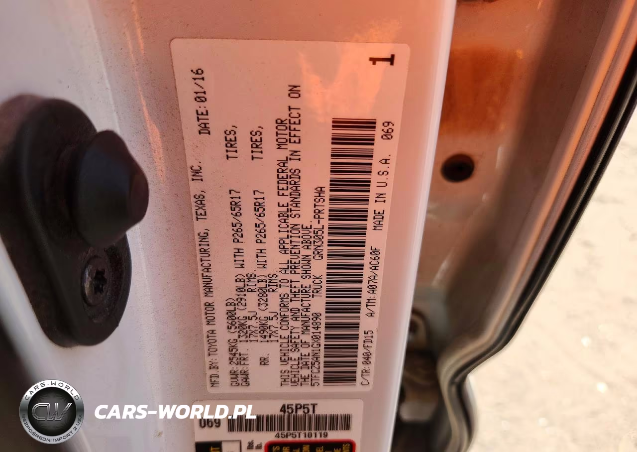2016 Toyota Tacoma Trd Sport VIN:5TFCZ5AN1GX014890 - 12