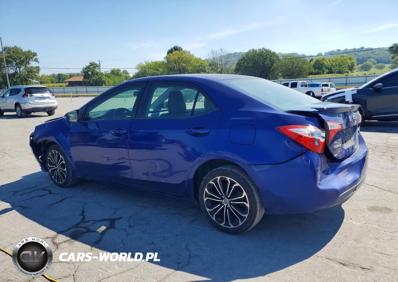2015 Toyota Corolla S Plus VIN:2T1BURHE8FC449491 - 2