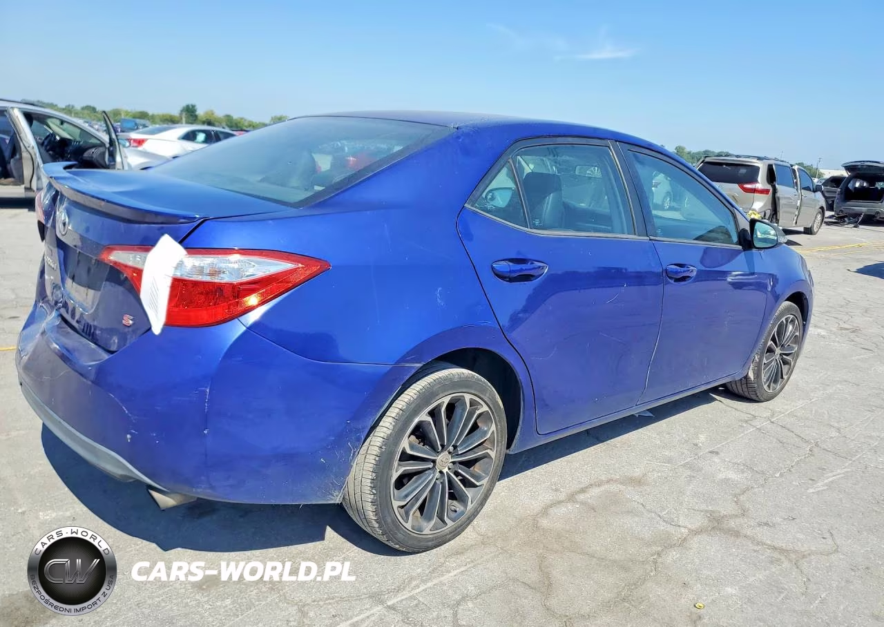 2015 Toyota Corolla S Plus VIN:2T1BURHE8FC449491 - 3