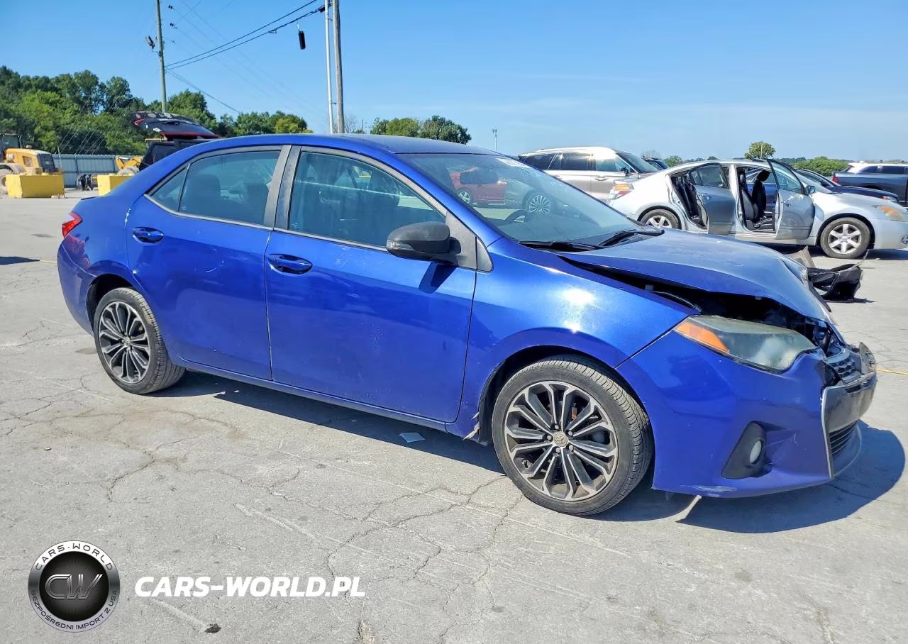 2015 Toyota Corolla S Plus VIN:2T1BURHE8FC449491 - 4
