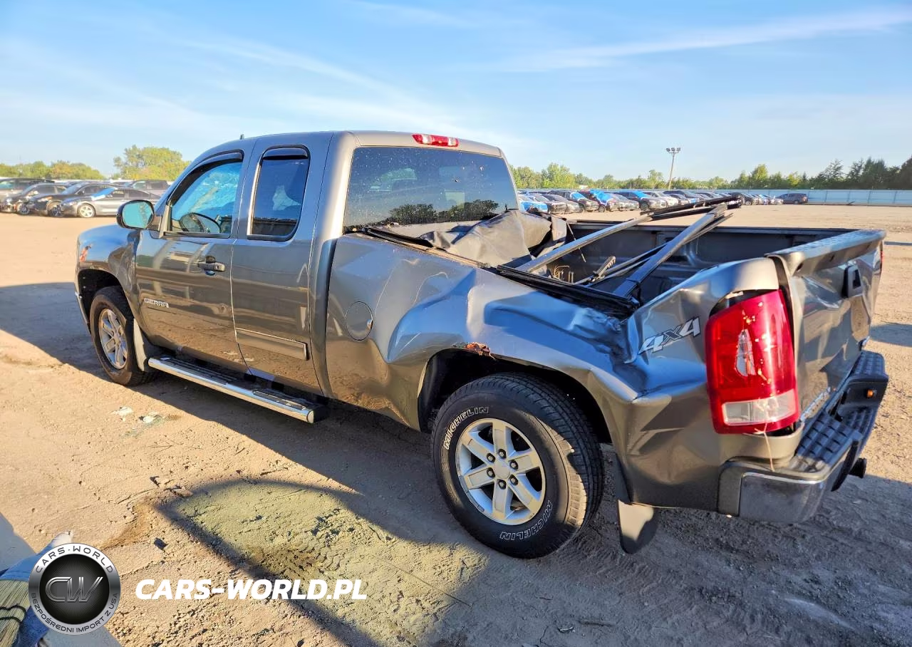 2013 GMC Sierra K1500 Sle VIN:1GTR2VE78DZ355729 - 2