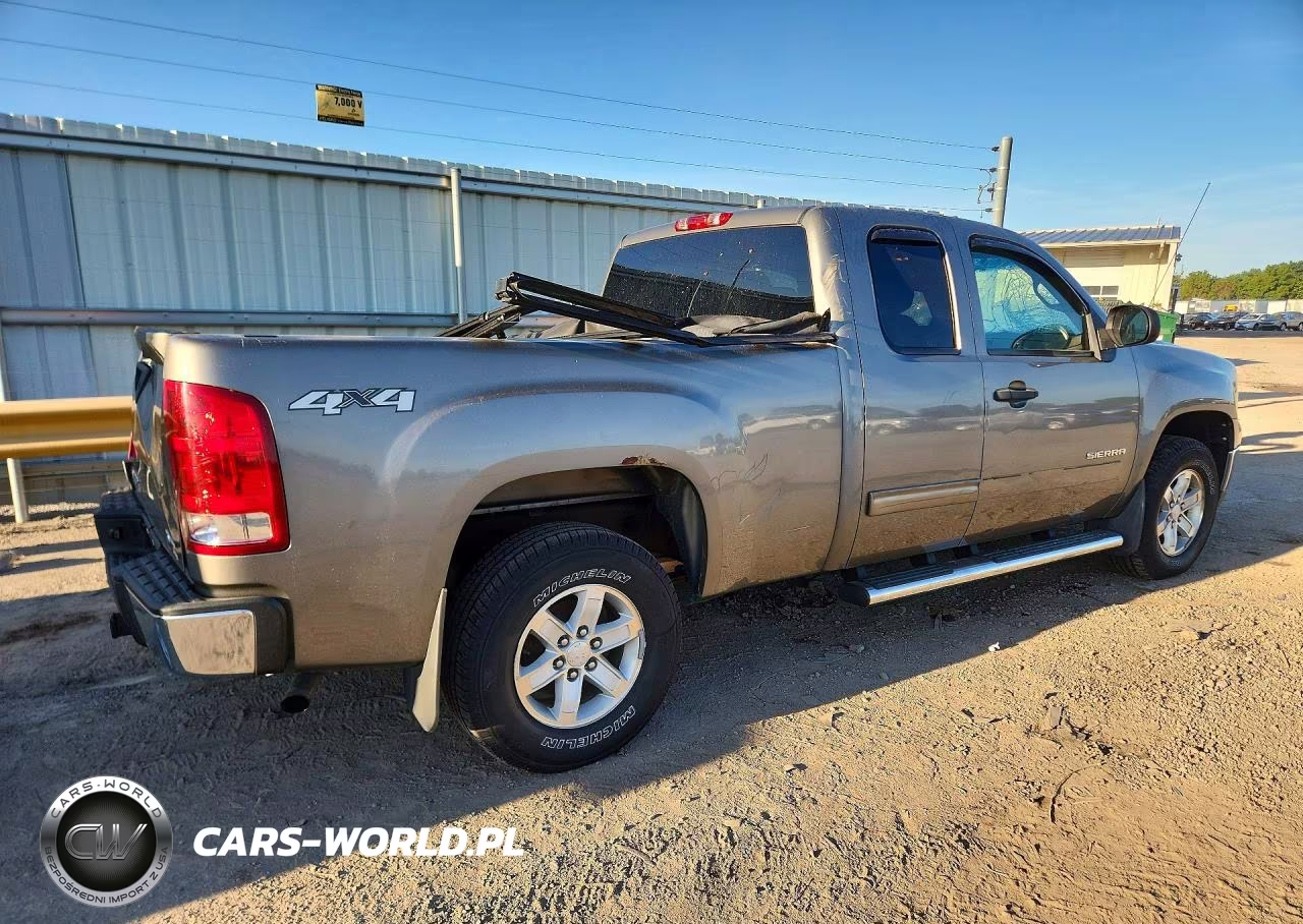 2013 GMC Sierra K1500 Sle VIN:1GTR2VE78DZ355729 - 3