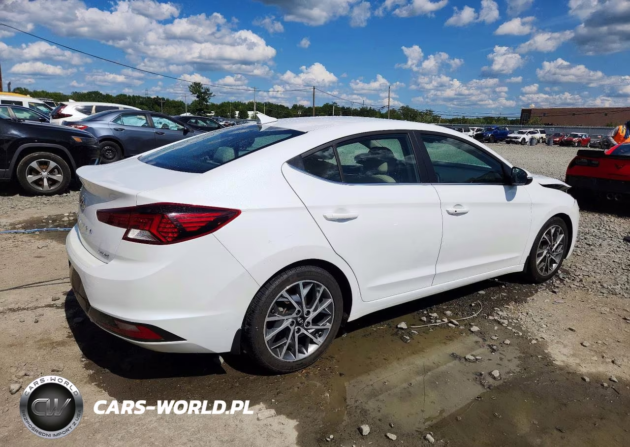 2020 Hyundai Elantra Limited VIN:5NPD84LF5LH529145 - 3