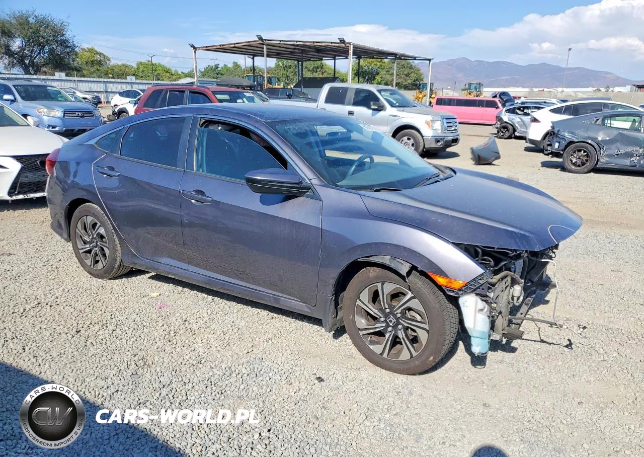2017 Honda Civic Lx VIN:19XFC2F50HE230267 - 4