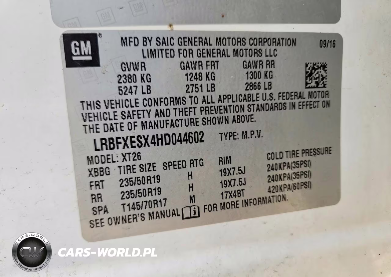 2017 Buick Envision Premium VIN:LRBFXESX4HD044602 - 13