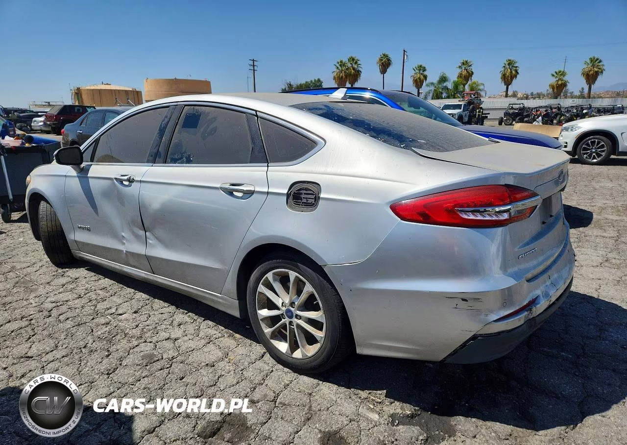2019 Ford Fusion Sel VIN:3FA6P0MU5KR185562 - 2