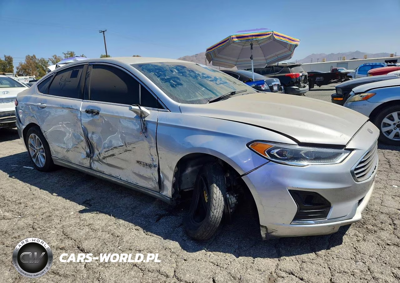 2019 Ford Fusion Sel VIN:3FA6P0MU5KR185562 - 4