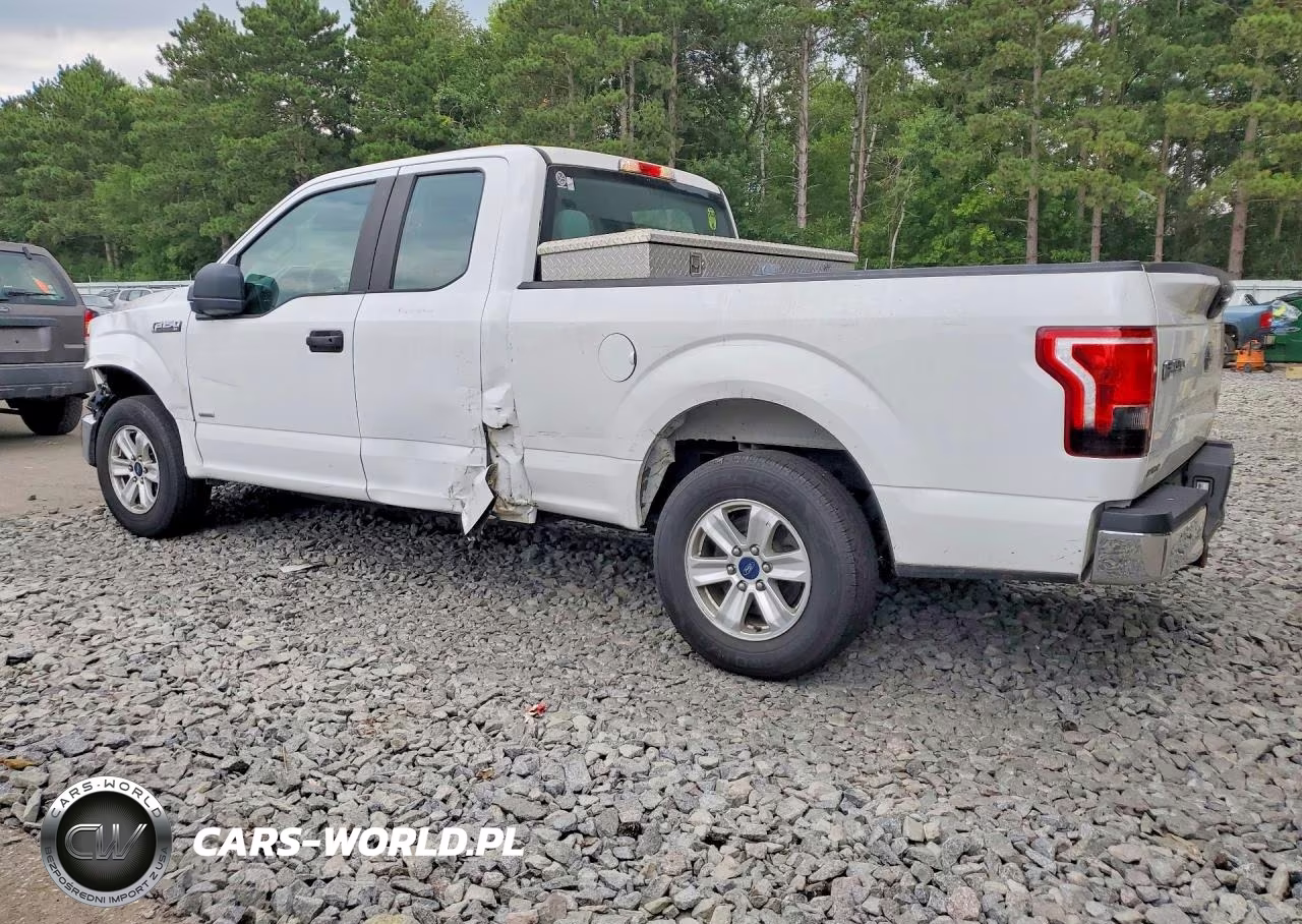 2017 Ford F150 Super Cab VIN:1FTEX1CP3HFA50755 - 2