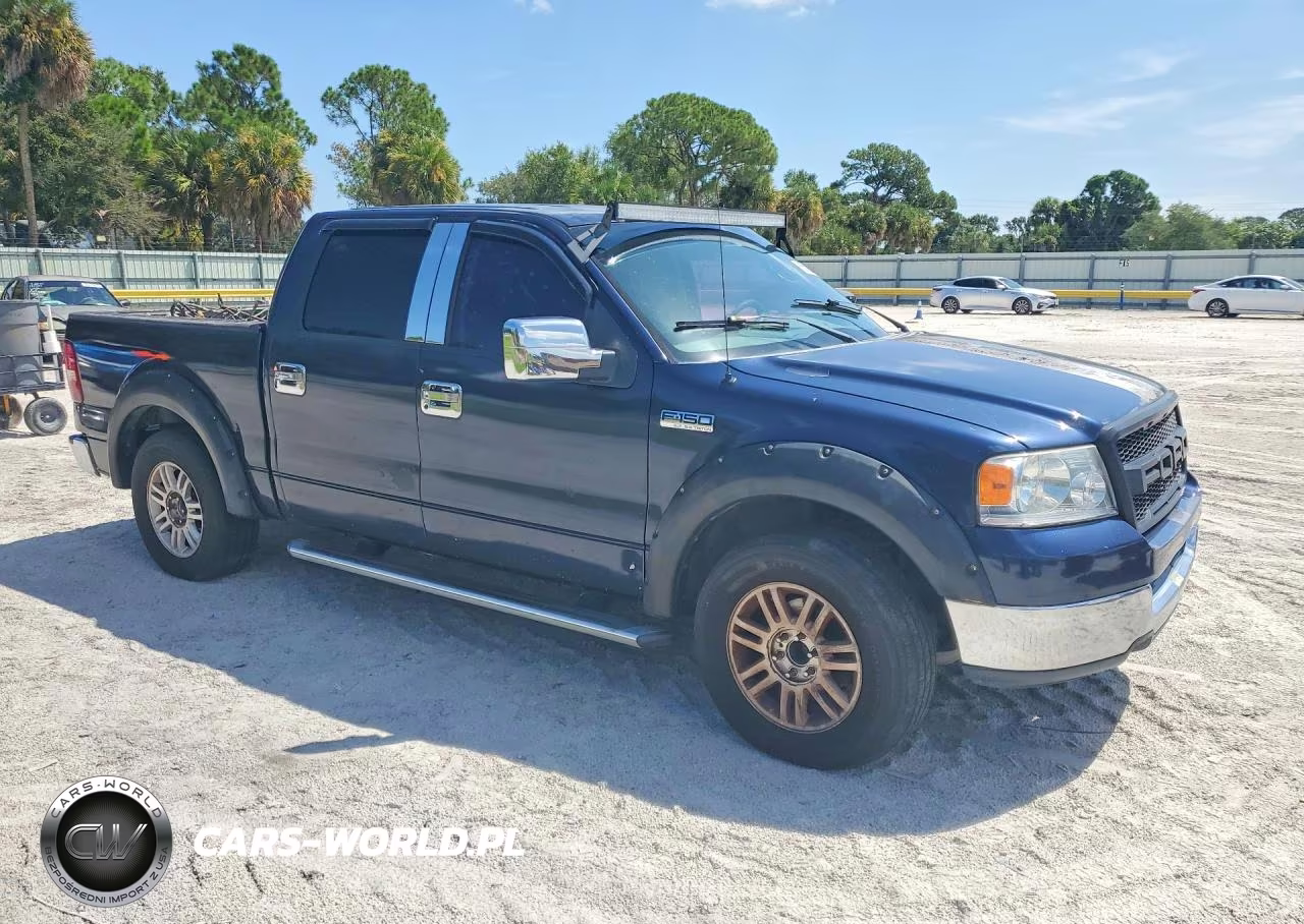 2005 Ford F150 Supercrew VIN:1FTPW12525KE76838 - 4