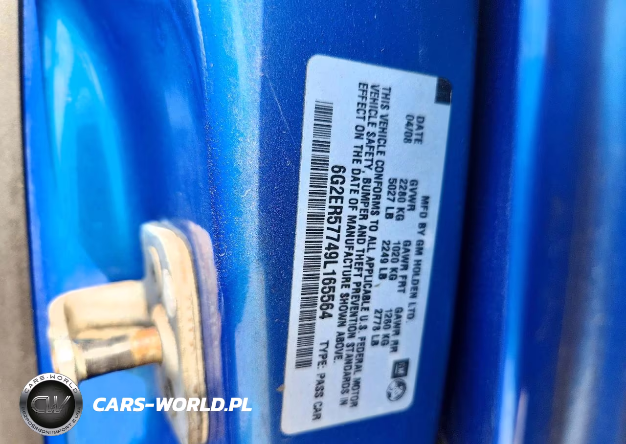 2009 Pontiac G8 VIN:6G2ER57749L165564 - 12