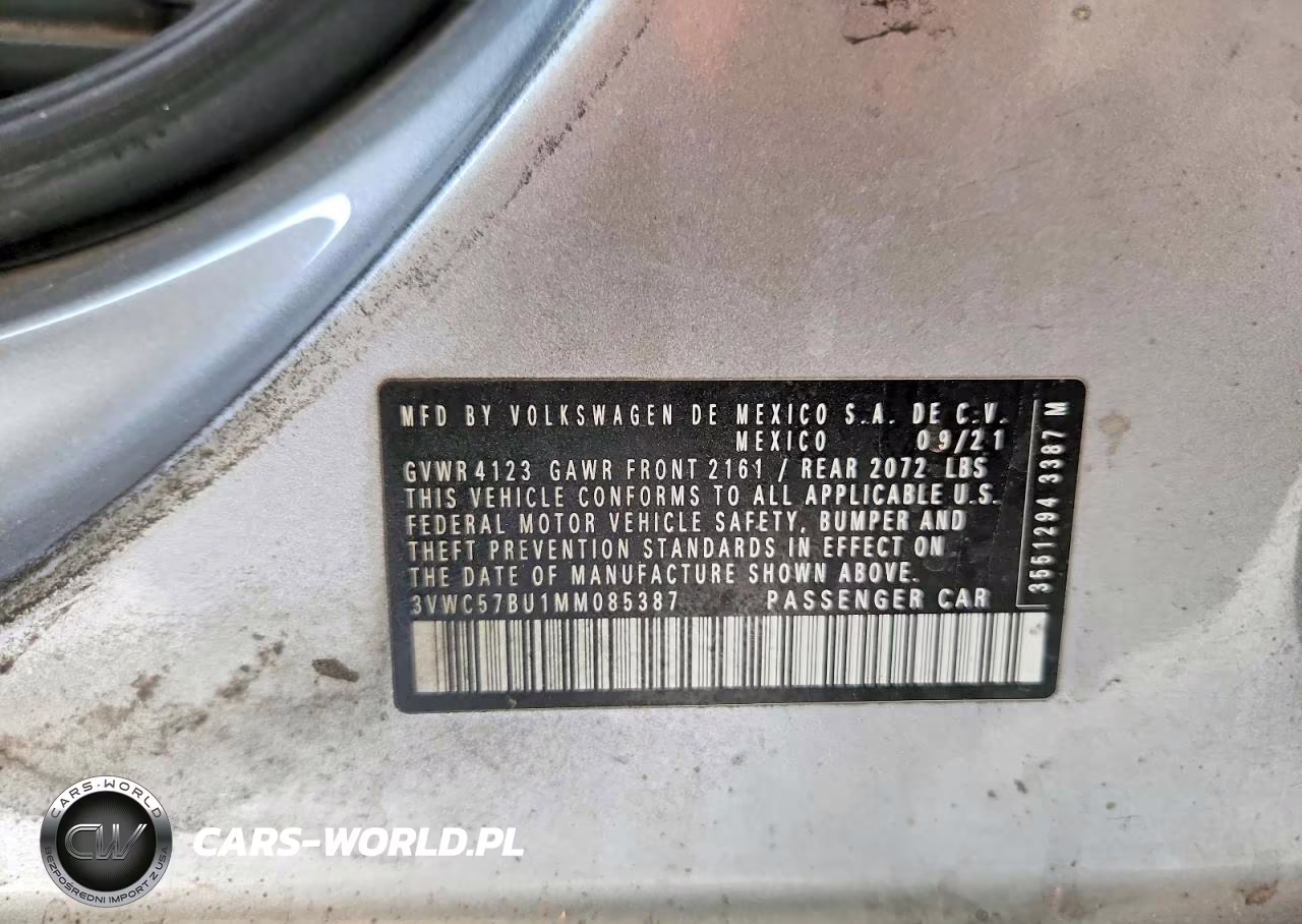 2021 Volkswagen Jetta S VIN:3VWC57BU1MM085387 - 13
