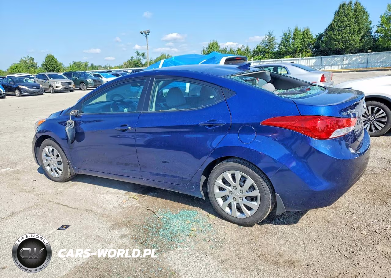 2013 Hyundai Elantra Gls VIN:KMHDH4AE1DU519757 - 2