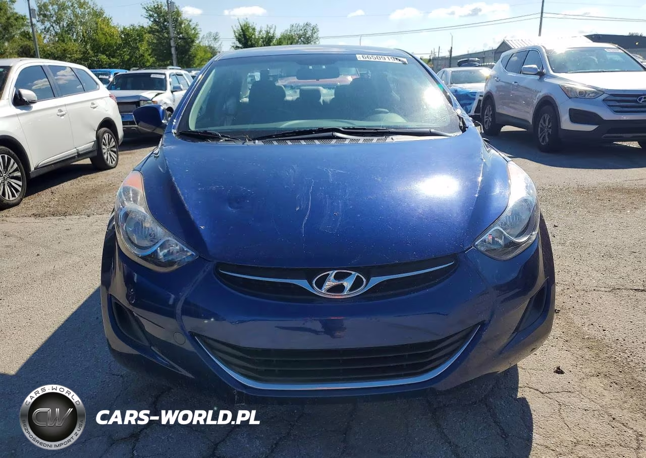 2013 Hyundai Elantra Gls VIN:KMHDH4AE1DU519757 - 5