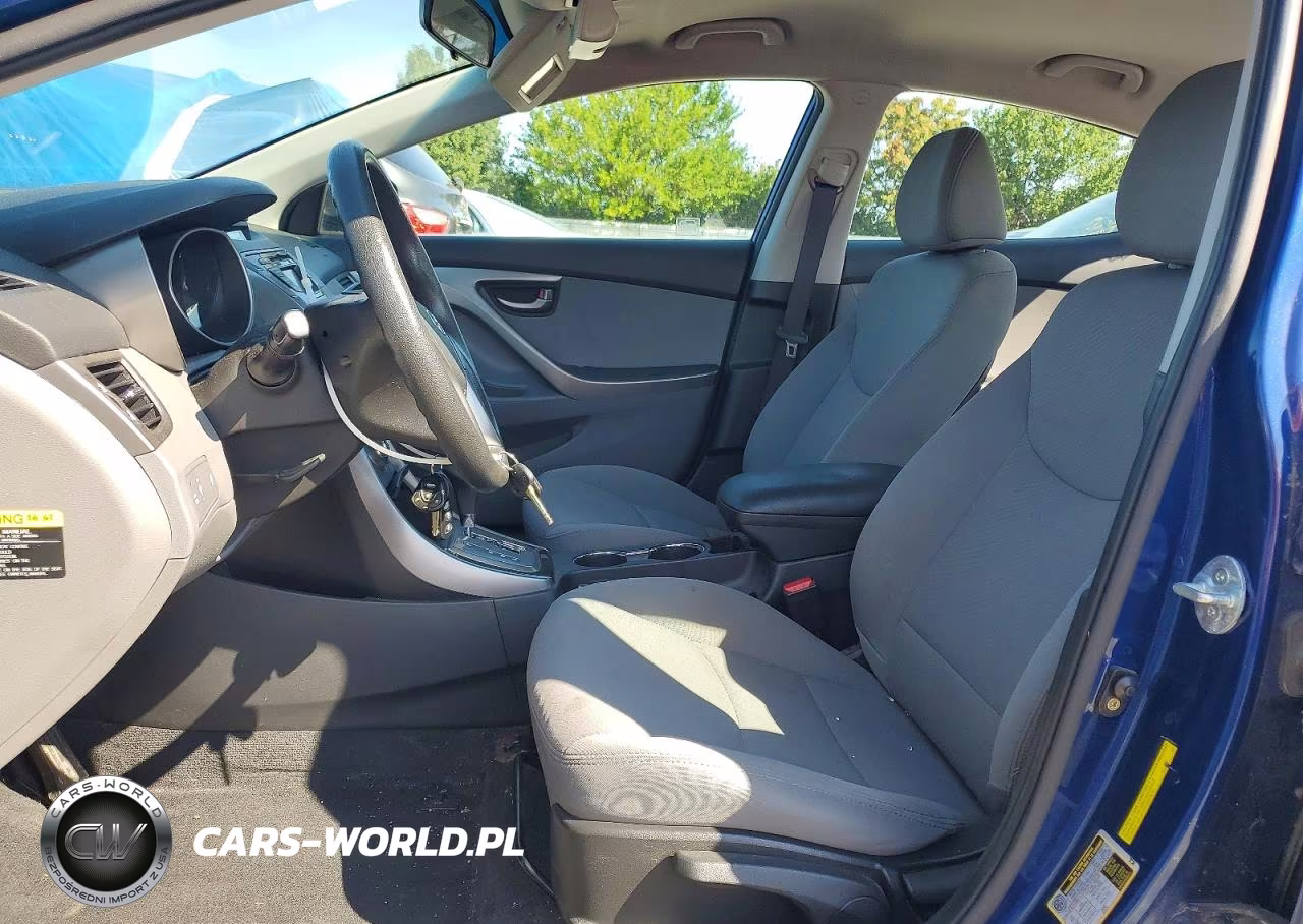 2013 Hyundai Elantra Gls VIN:KMHDH4AE1DU519757 - 7