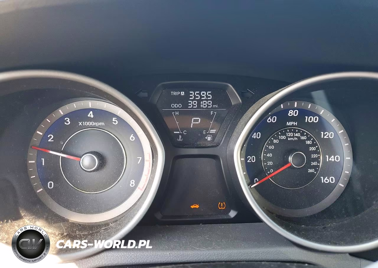 2013 Hyundai Elantra Gls VIN:KMHDH4AE1DU519757 - 9