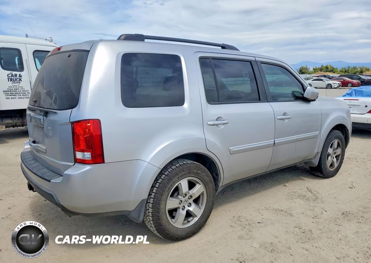 2010 Honda Pilot Ex VIN:5FNYF3H48AB006139 - 3