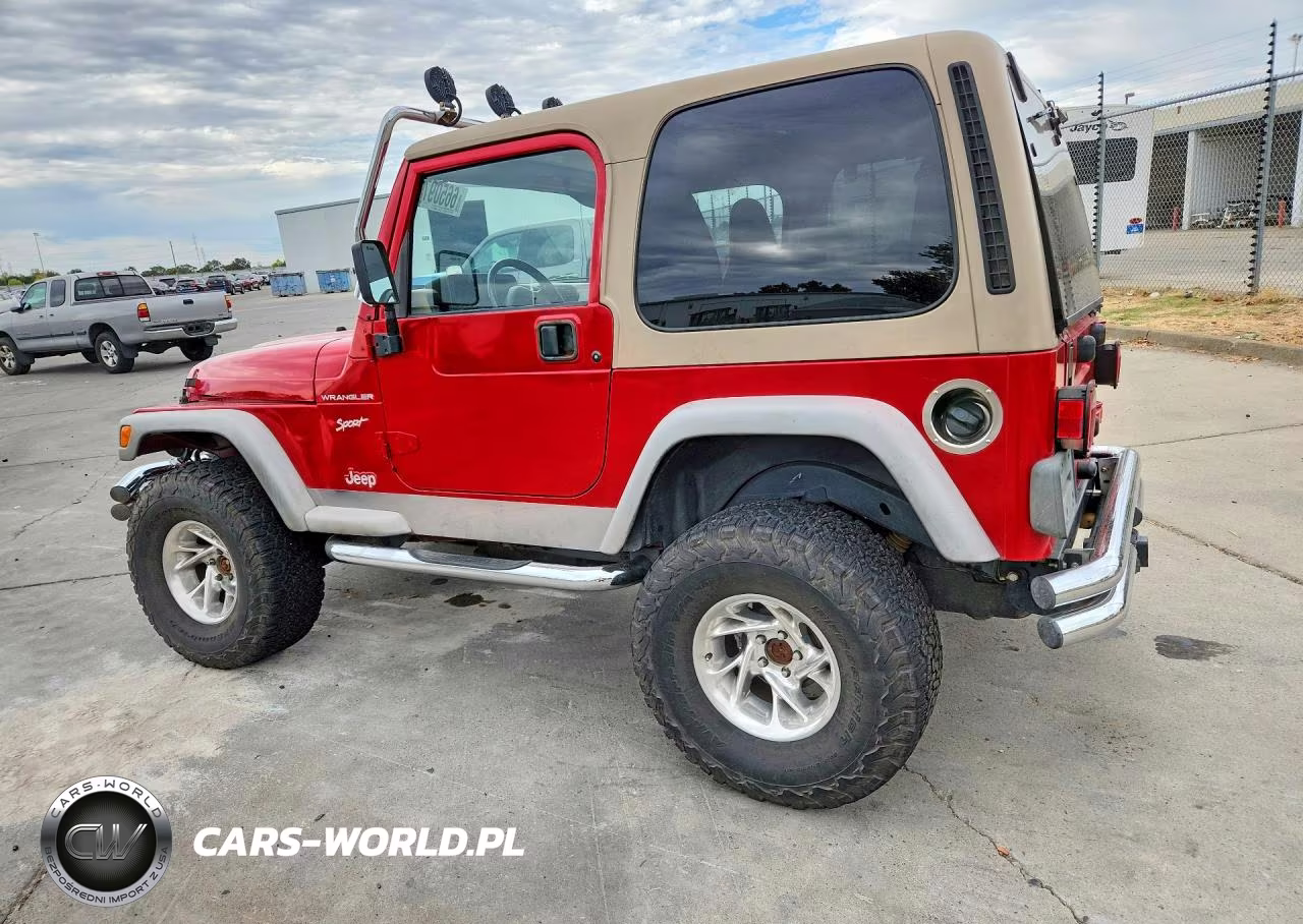 2002 Jeep Wrangler - Tj Sport VIN:1J4FA49S72P705918 - 2