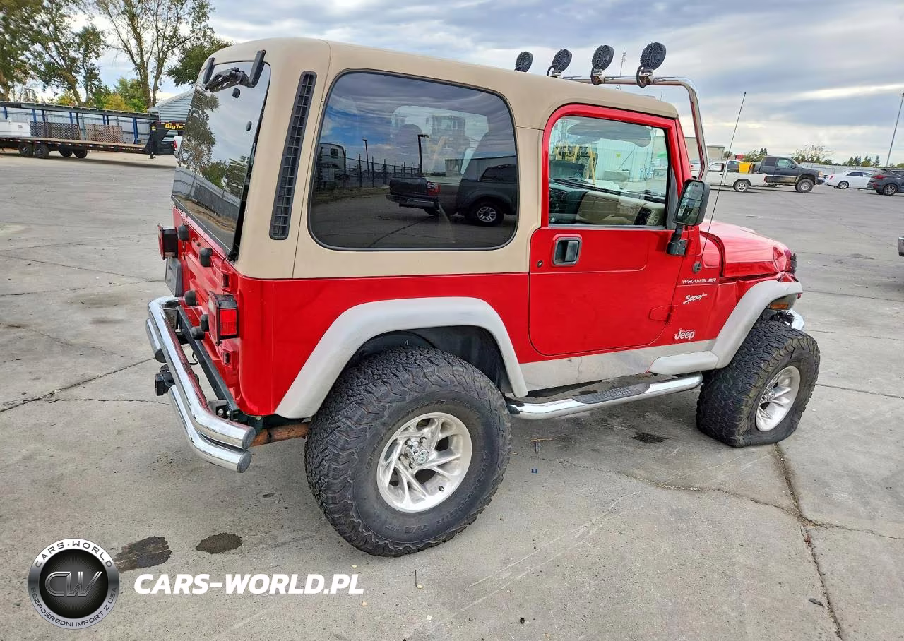 2002 Jeep Wrangler - Tj Sport VIN:1J4FA49S72P705918 - 3