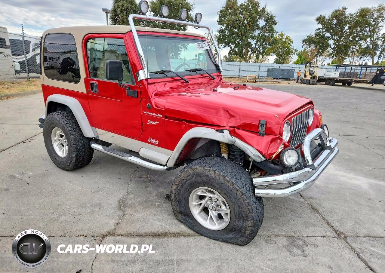 2002 Jeep Wrangler - Tj Sport VIN:1J4FA49S72P705918 - 4