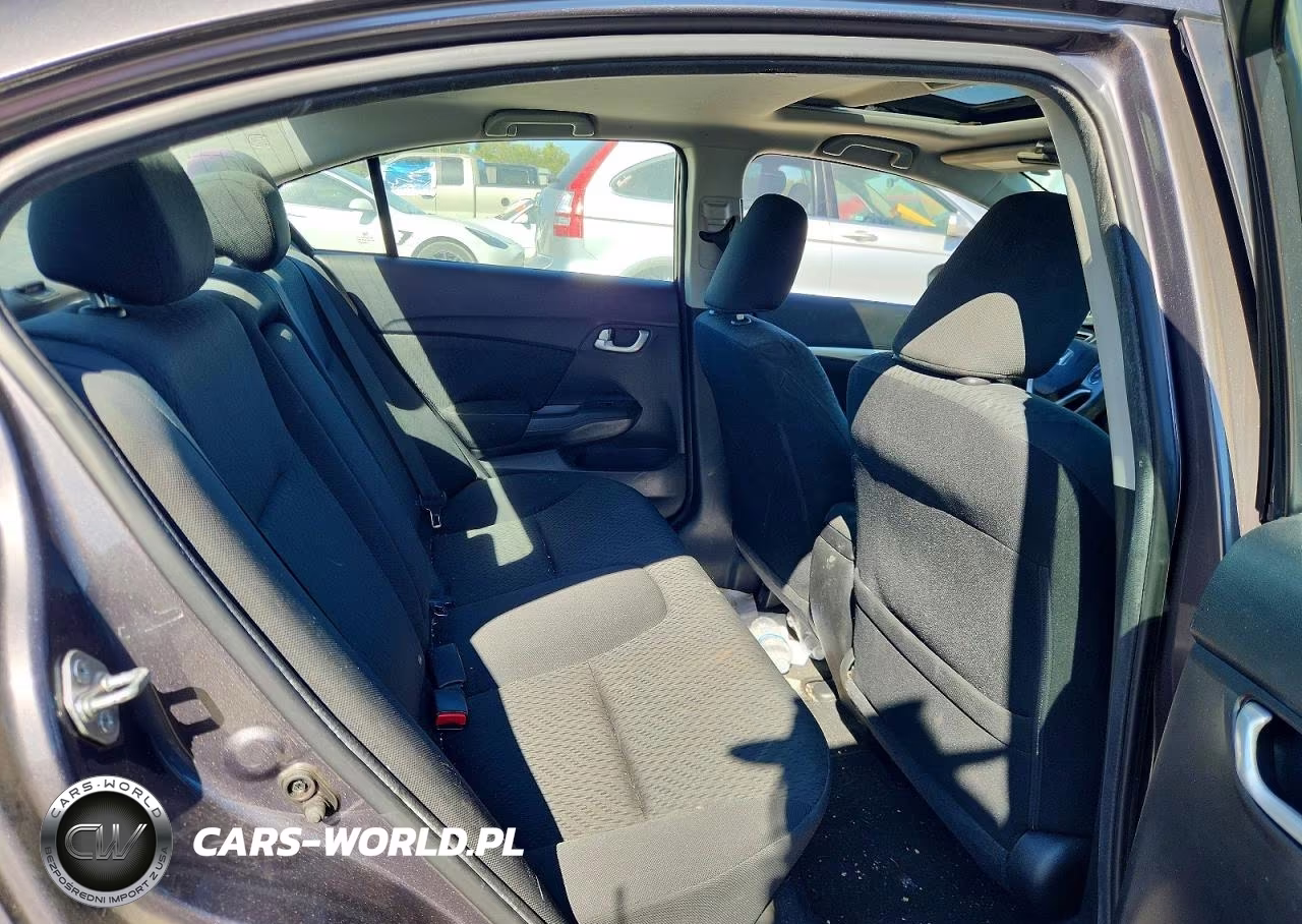 2015 Honda Civic VIN:19XFB2F81FE254426 - 10