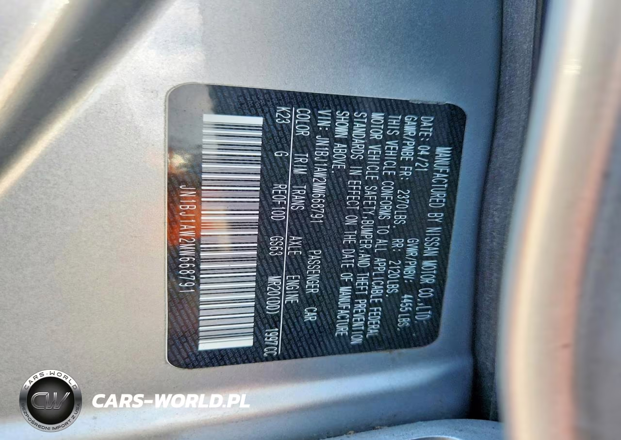 2021 Nissan Rogue Sport S VIN:JN1BJ1AW2MW668791 - 14