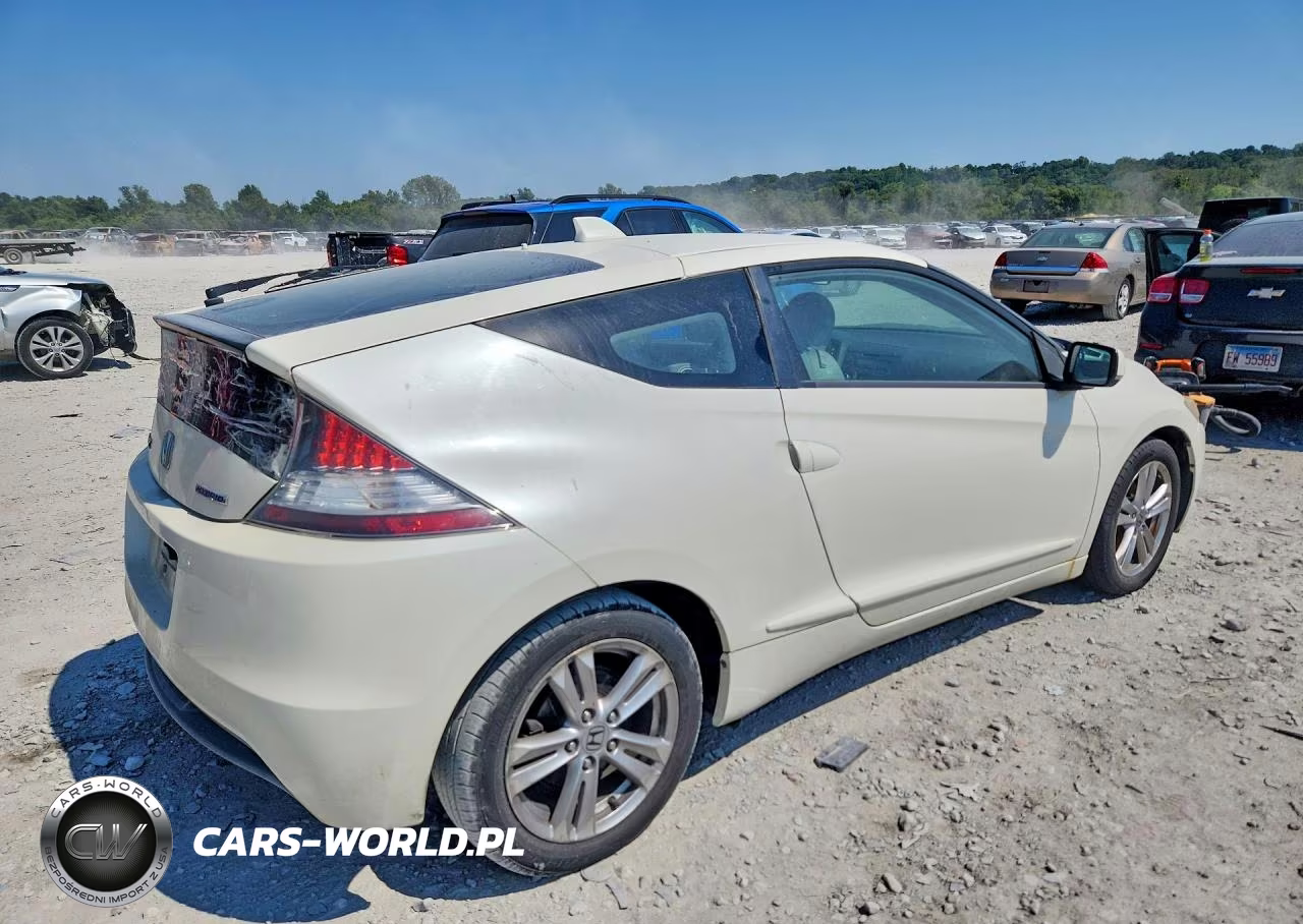 2011 Honda Cr-Z Ex VIN:JHMZF1D68BS006547 - 3